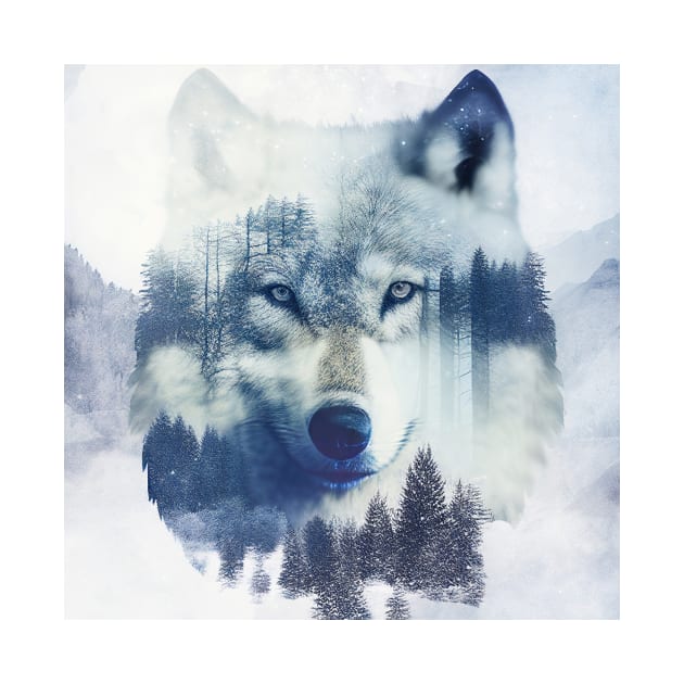 Wolf Nature Outdoor Imagine Wild Free by Cubebox