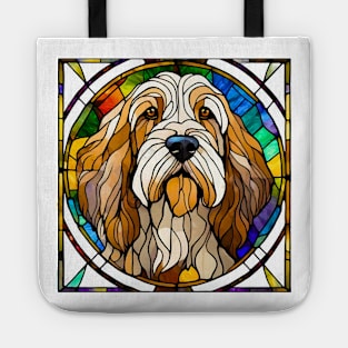 Stained Glass Otterhound Tote