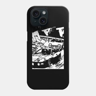 JDM Japanese Drift Racer Drifting Car Anime Manga Eurobeat Intensifies Aesthetic #5 Phone Case