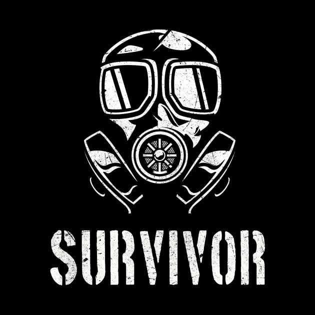 Apocalypse Survivor Gas Mask by Foxxy Merch