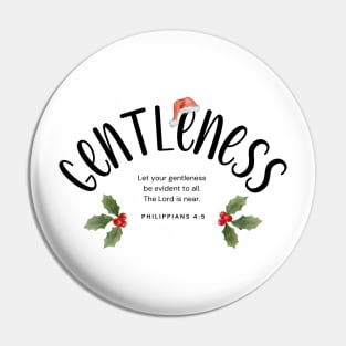 Gentleness - Fruits of the Spirit 2023 Christmas | Group | Set Design Pin