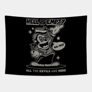 Hell is empty Tapestry