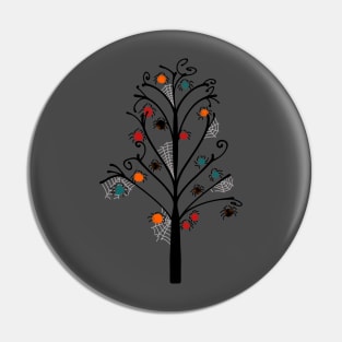 Tree with spiders Pin