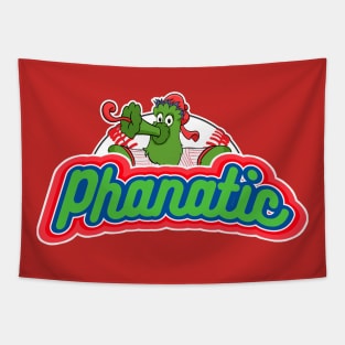 Philly Phanatic Baseball Mascot Design Tapestry