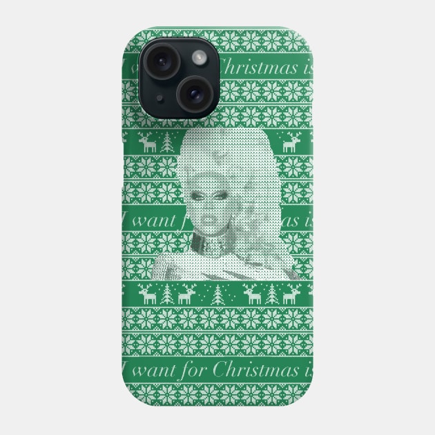 All I want for Christmas is Ru Phone Case by firelighter