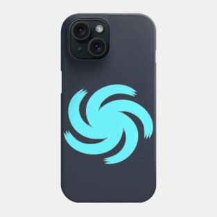 SPORE - Logo Neon Blue Phone Case