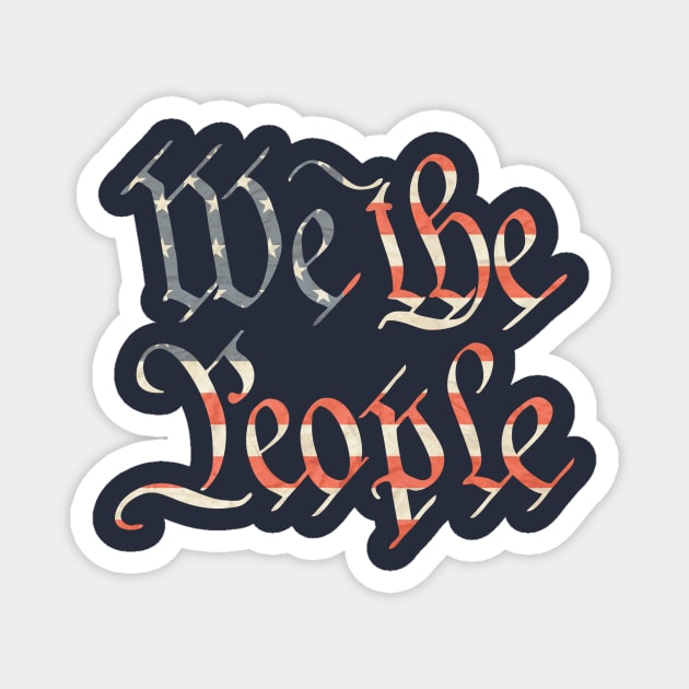 We the People, Constitution Magnet by cartogram