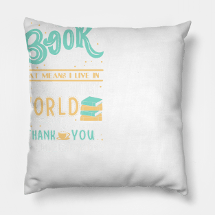 Book Lover Pillow