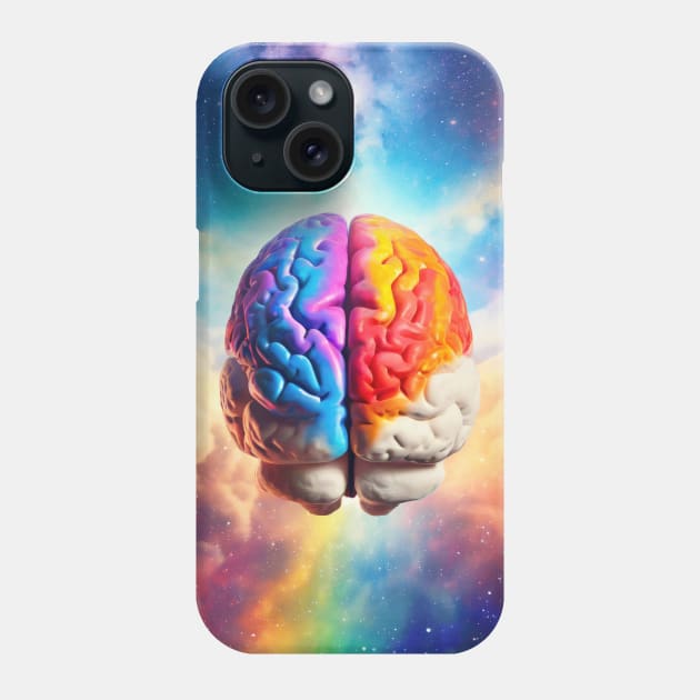 cosmic mind Phone Case by psychoshadow