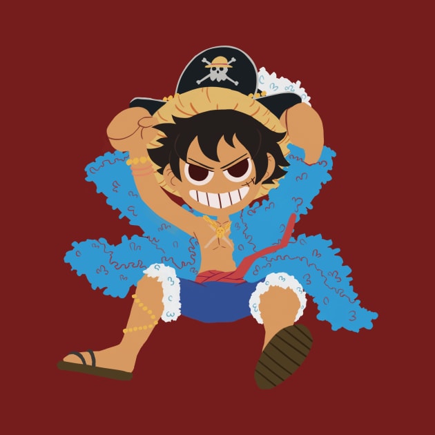 20th Anniversary Luffy by MossyMushrooms