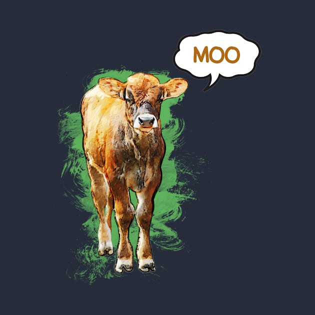 Moo Cow by evisionarts