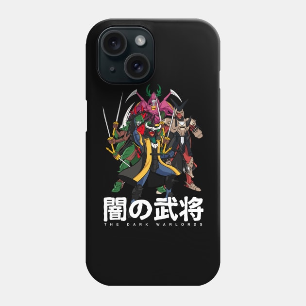 Dark Warlords | Ronin Warriors Phone Case by Jones Factory