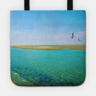 Low Tide on St Simons Island Tote