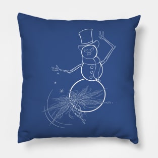 Snow Ninja Pillow