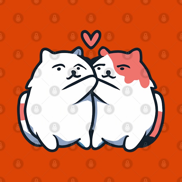 cute cat cartoon kawaii by Kawaii Bomb