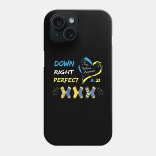 World Down Syndrome Day Awareness Socks T Shirt 21 March Phone Case