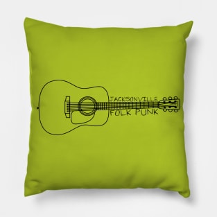 Jacksonville Folk Punk Pillow