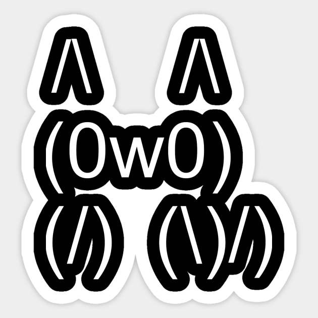 0w0 Andy 234 Logo 1 Furry Sticker Teepublic 0w0 Andy 234 Logo 1 Furry Sticker Teepublic