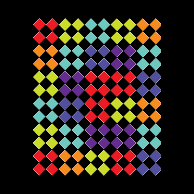 Colorful Block Patterned by Brobocop