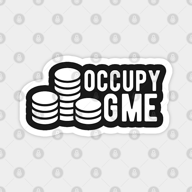 Occupy GME (GameStop) Magnet by blueduckstuff