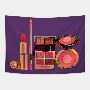 Make up popart Tapestry