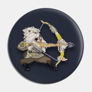 Hanzo Okami pixel spray Pin