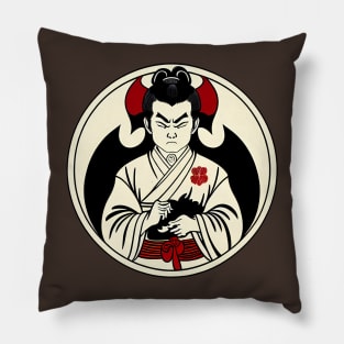 Evil Monk Pillow