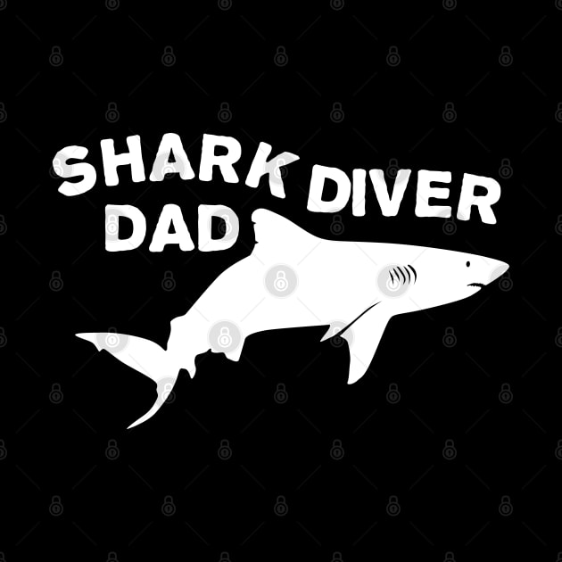 Shark diver dad by TMBTM