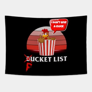 Bucket List/Fucket List Tapestry