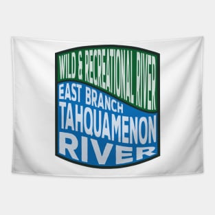 East Branch Tahquamenon River Wild and Recreational River wave Tapestry