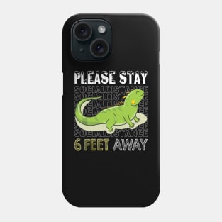 6 Feet Iguana 06 Phone Case