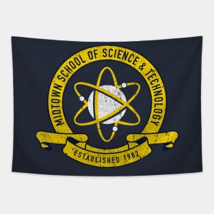 Midtown School of Science & Technology Gym Shirt Tapestry