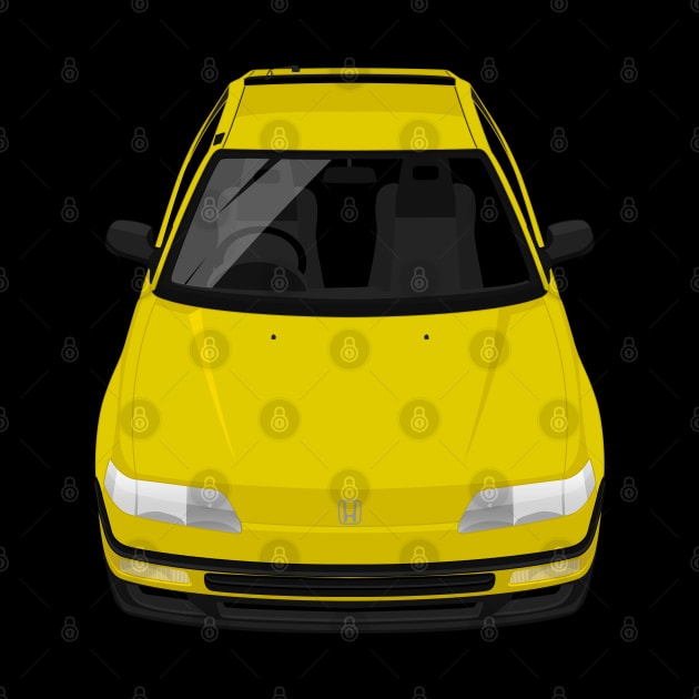 CRX SI 2nd gen 1988-1991 - Yellow by jdmart