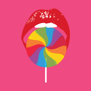 rainbow lollipop T-Shirt