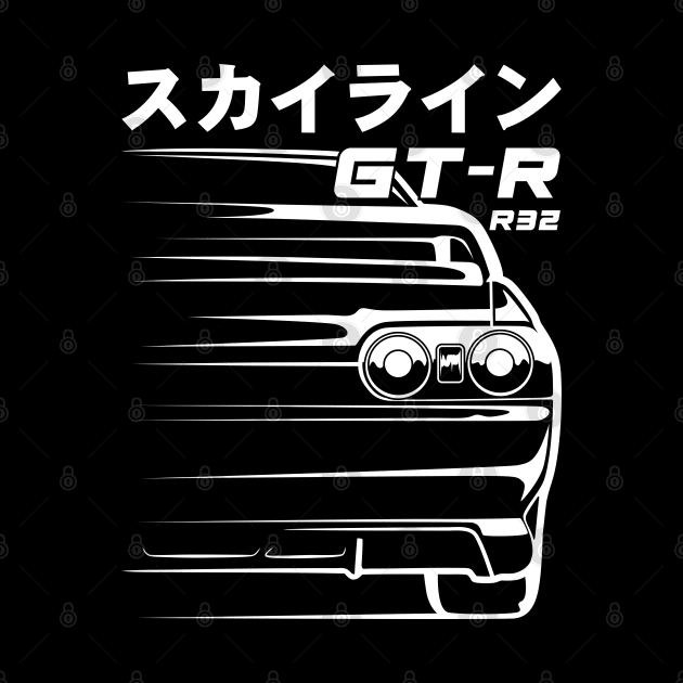 Skyline R32 GT-R Silhouette by CreativeRAS