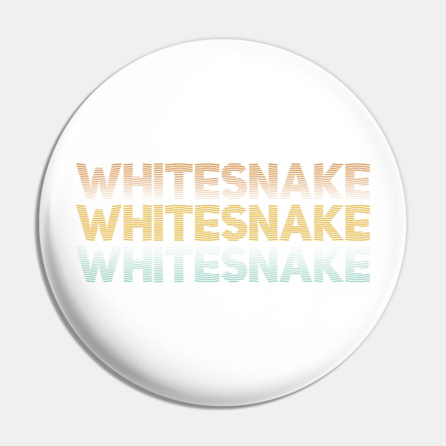 Distressed Vintage - Whitesnake Pin by SIJI.MAREM