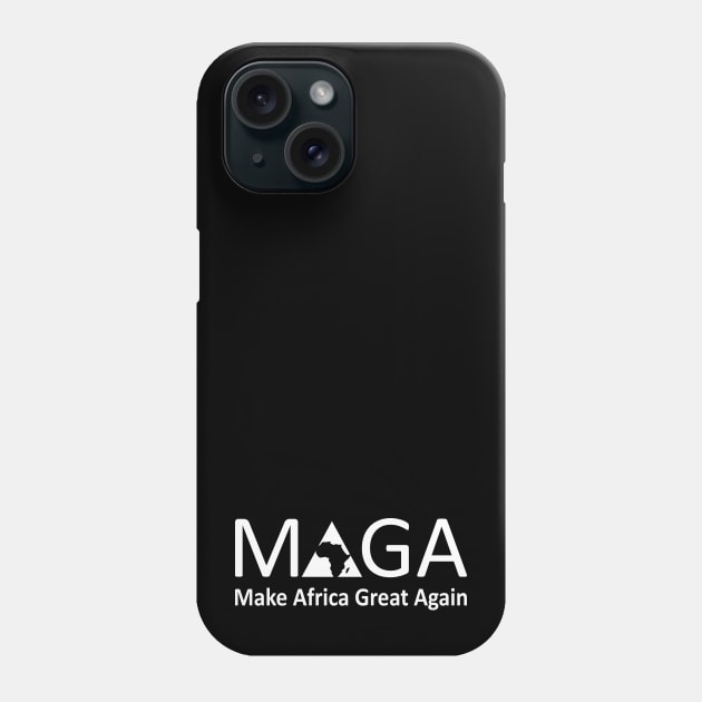 MAGA - Make Africa Great Again Mike Tyson Phone Case by MAR-A-LAGO RAIDERS