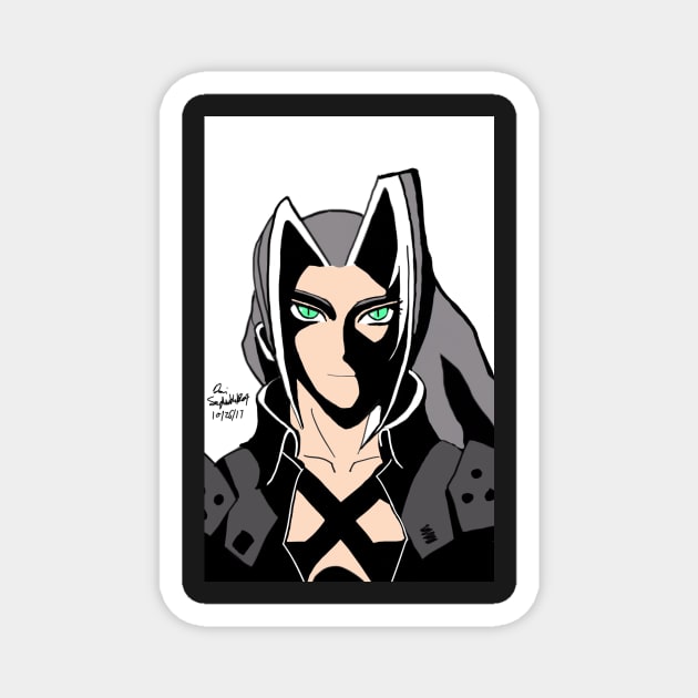 Sephiroth Icon Magnet by Sephiroth1204