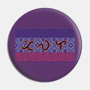 Baybayin word Tiwala (trust) Pin