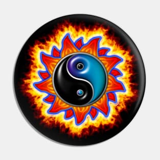 yin yang sun Pin