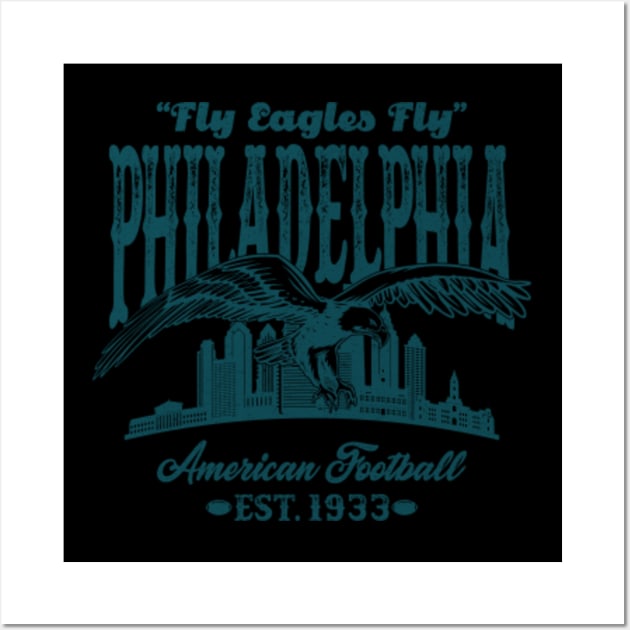 Philadelphia Eagles Poster Vintage Art Print