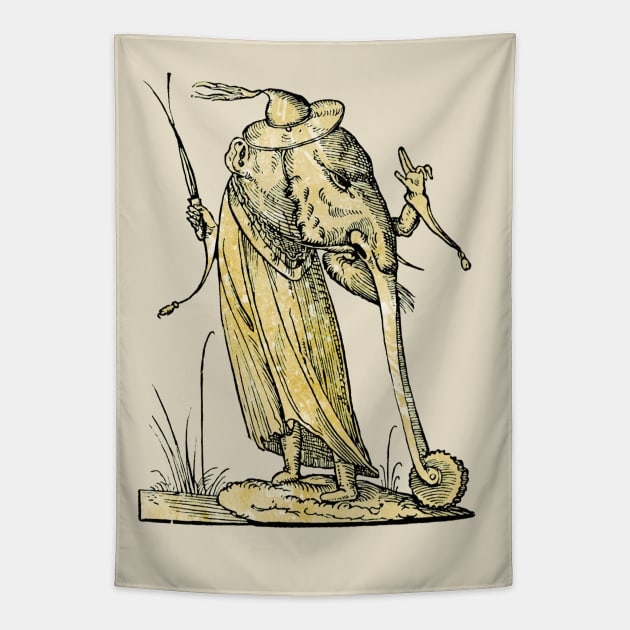 Elephantine - The Drolatic Dreams of Pantagruel Tapestry by The Blue Box