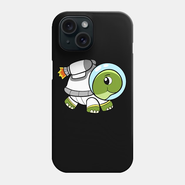 Space Turtle Phone Case by WildSloths