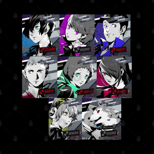 Persona 3 Reload Characters by BUSTLES MOTORCYCLE