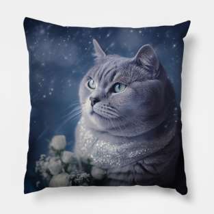 Missy British Shorthair Cat Pillow