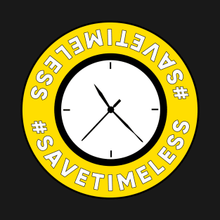 Save Timeless Clock Logo T-Shirt