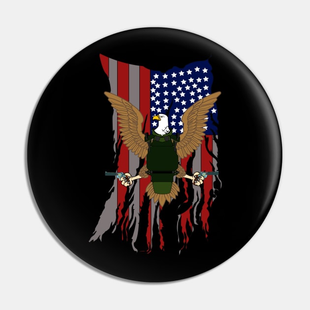 American eagle Pin by JeffryTwice