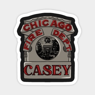 Matt Casey | Chicago Fire Badge Magnet