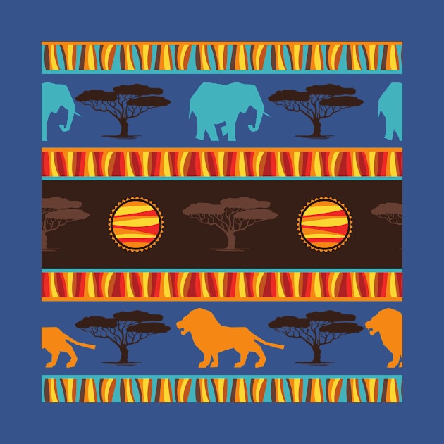 Africa pattern Design by hippyhappy