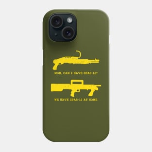 SPAS12 at Home - yellow Phone Case